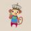 黑暗中的玫瑰花